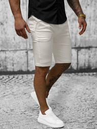 Spodenki męskie chino ecru OZONEE O/P4052