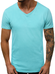 T-Shirt męski miętowy OZONEE O/2309