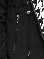 Kurtka damska przejściowa czarna OZONEE JS/16M9252/392