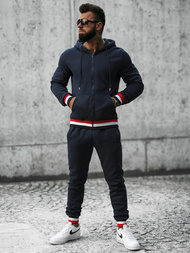 Komplet dresowy męski granatowy OZONEE JS/8C65/25