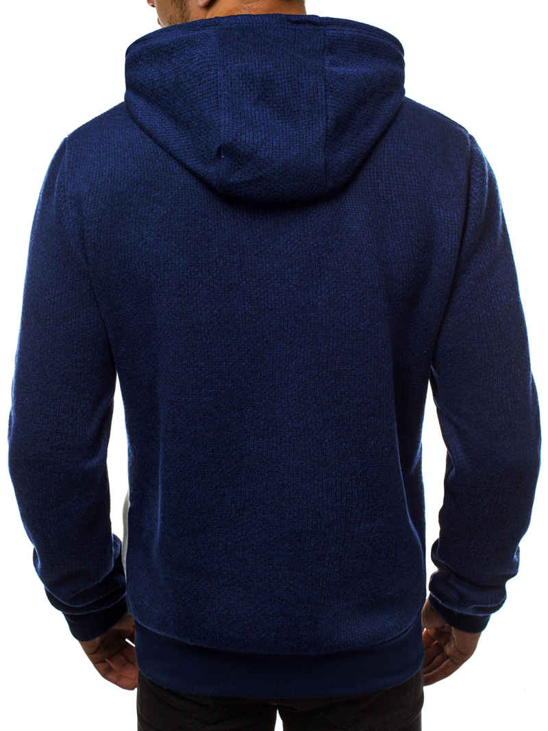 Толстовка чоловіча Темно-Синя OZONEE JS/KS1911Z