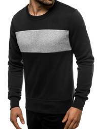 Толстовка чоловіча Чорно-Сiра OZONEE JS/2020/2