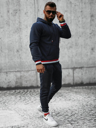 Komplet dresowy męski granatowy OZONEE JS/8C65/25