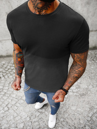 Футболка чоловіча Чорна OZONEE JS/8T81/5Z