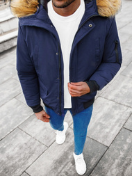 Куртка чоловіча Темно-Синя OZONEE JS/M2019/215