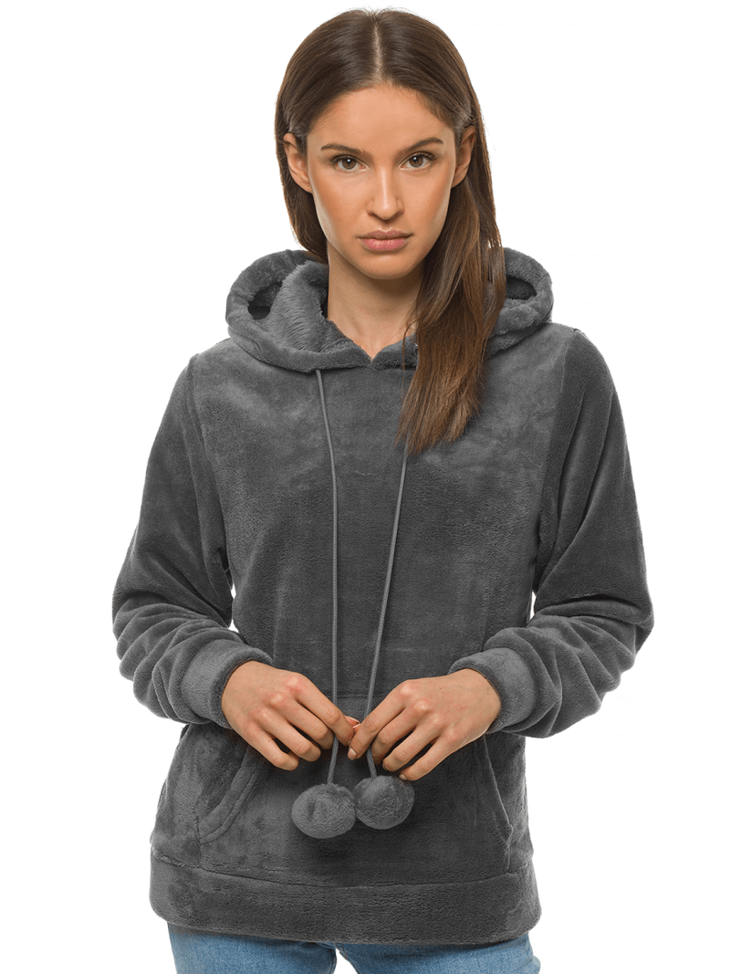 Жіноча Толстовка Темно-Сiра OZONEE JS/HH033/2