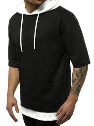 Толстовка чоловіча Чорна OZONEE MACH/1189