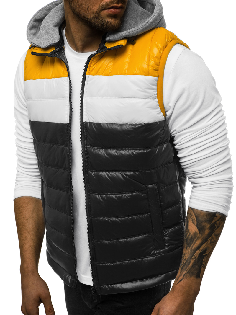 Безрукавка чоловіча Чорна OZONEE N/6105