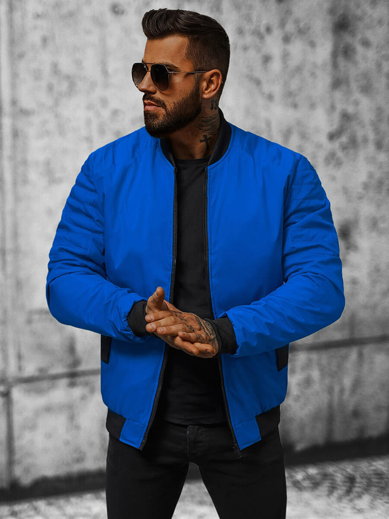 Куртка чоловіча cиня OZONEE JS/84M3007/184