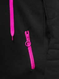 Bluza rozpinana damska czarna OZONEE JS/KSW3010Z