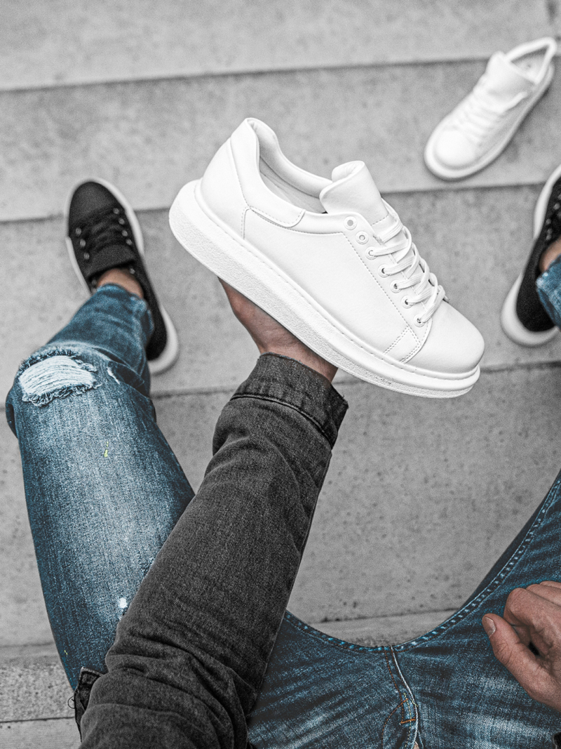 Sneakersy białe OZONEE CH/257