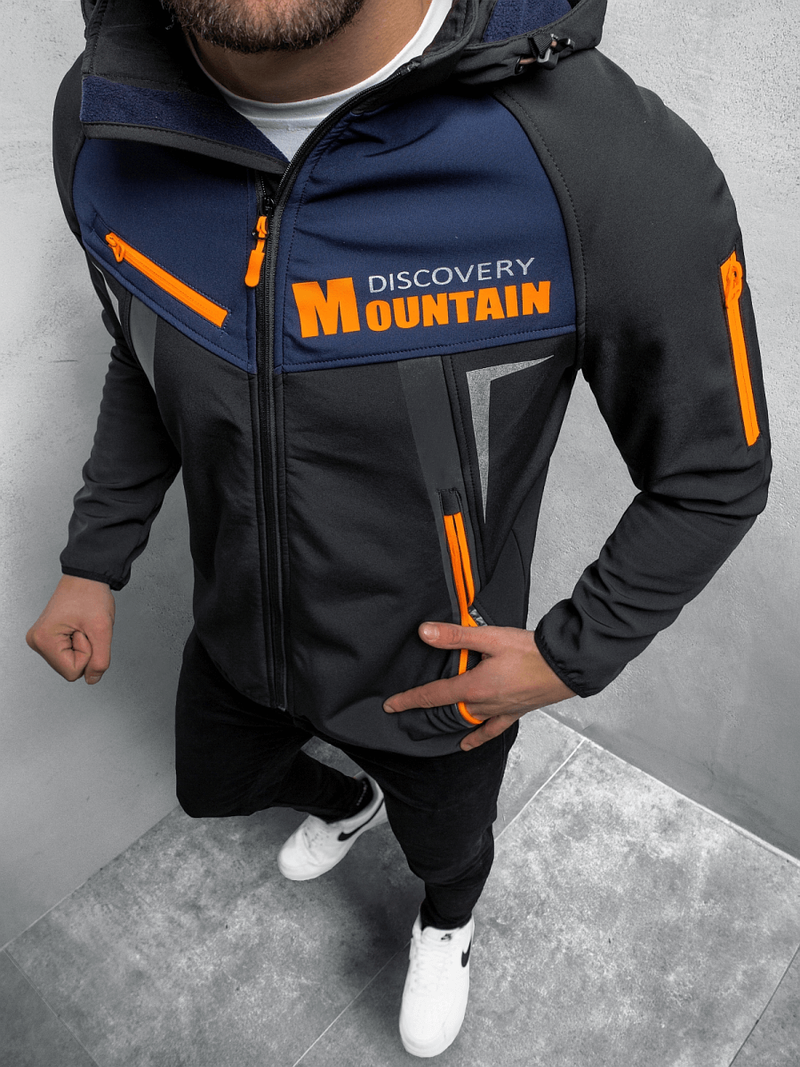 Куртка softshell чоловіча Чорна OZONEE JS/HH021/1A