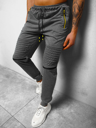 Spodnie dresowe męskie grafitowe OZONEE JS/68K10330