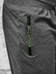 Spodenki dresowe męskie grafitowe OZONEE JS/8K922