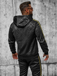 Чоловічий спортивний комплект чорний OZONEE JS/3C555