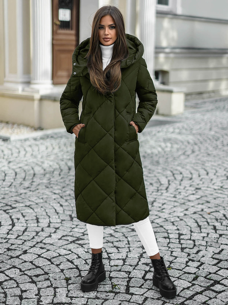 Куртка жіноча Зелена OZONEE JS/5M3173/136Z