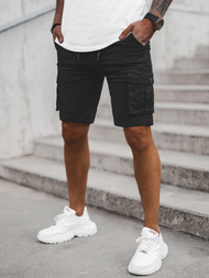 Шорти джинові чоловічі Чорнi OZONEE T/BB70010/1