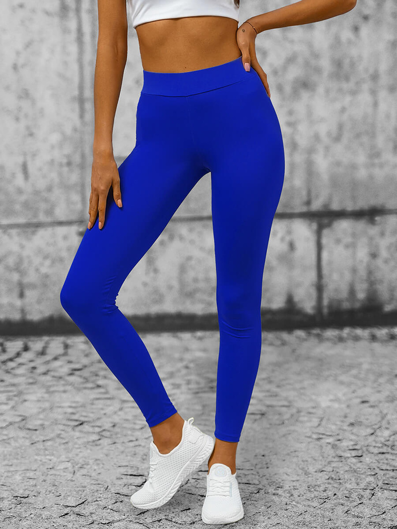 Legginsy damskie niebieskie OZONEE JS/1001/A9Z