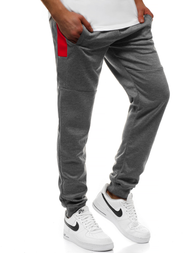 Штани спортивні чоловічі Темно-сірі OZONEE JS/JZ11021