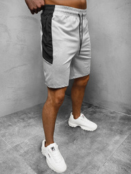 Spodenki dresowe męskie szare OZONEE JS/68026