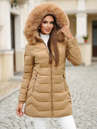 Куртка жіноча Бежева OZONEE JS/16M9121/62Z