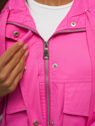 Куртка жіноча pожева OZONEE O/G118Z