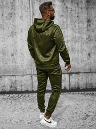 Komplet dresowy męski zielony OZONEE JS/3C555