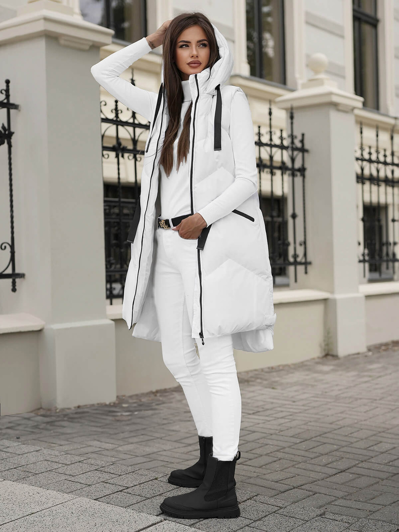 Стьобаний жіночий жилет Бiла OZONEE JS/M788/281Z