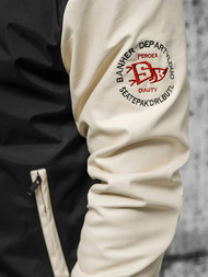 Kurtka męska bomberka czarna OZONEE JS/84M3021/392