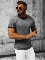 Футболка чоловіча графіт OZONEE JS/8T83/5Z