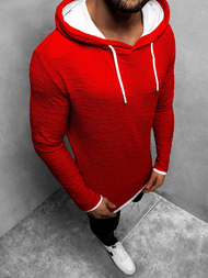 Tолстовка чоловіча Червона OZONEE O/1252Z