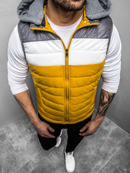 Kamizelka męska żółta OZONEE N/6105Z