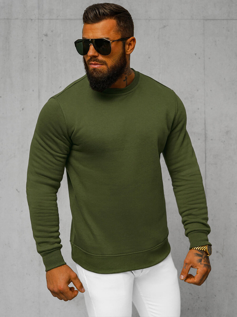 Bluza męska khaki OZONEE JS/2001-10Z