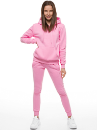 Spodnie dresowe damskie jasno-różowe OZONEE JS/CK01