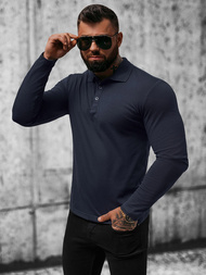 Longsleeve męski granatowy OZONEE O/B263
