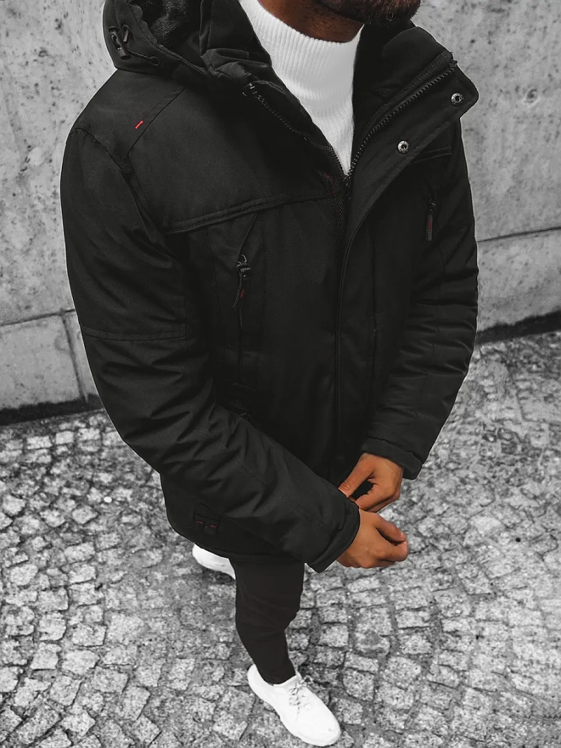 Куртка чоловіча Чорна OZONEE JS/M717/392