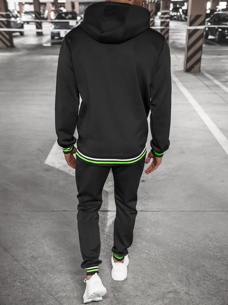 Спортивний костюм чоловічій Чорний OZONEE JS/68C10253Z