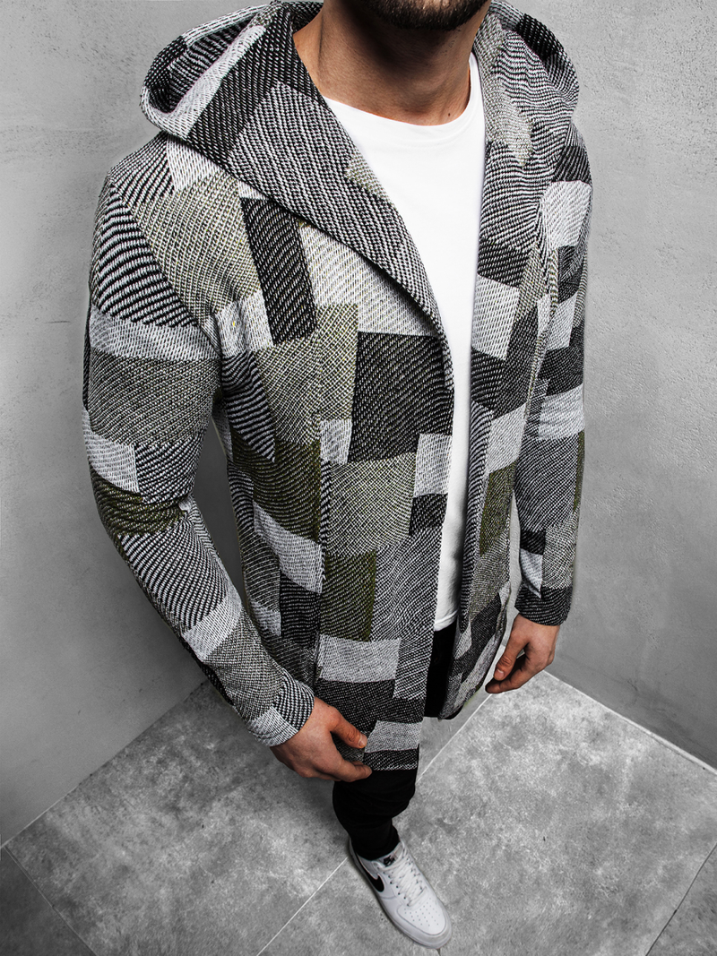 Толстовка чоловіча Зелена OZONEE N/3501Z