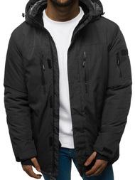 Kurtka zimowa męska grafitowa OZONEE O/9805