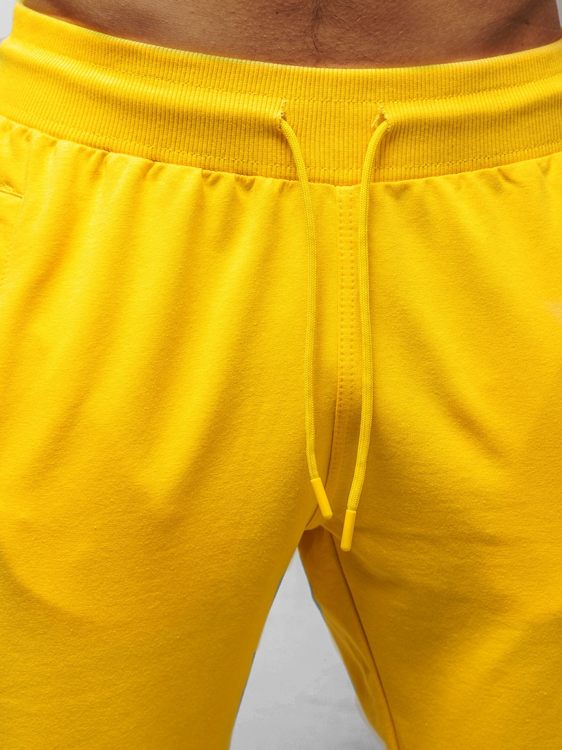 Штани спортивні чоловічі Жовтi B/18203022