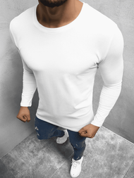 Longsleeve męski biały OZONEE O/1209Z