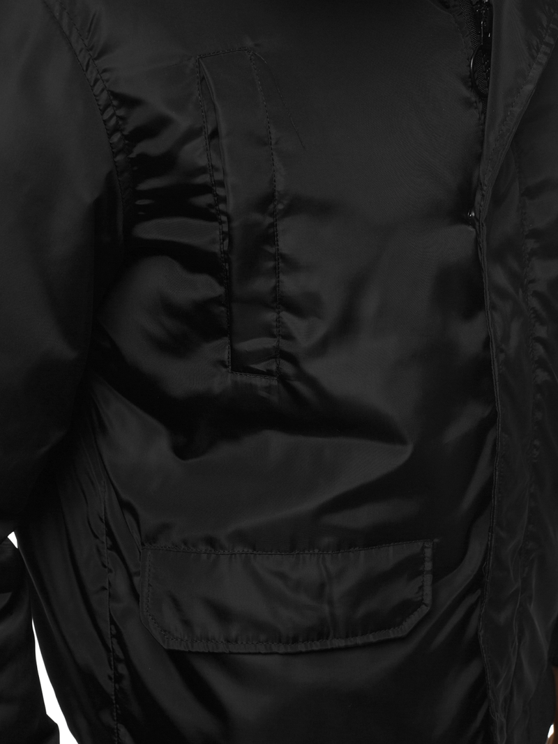 Куртка чоловіча Чорна OZONEE JS/2019005