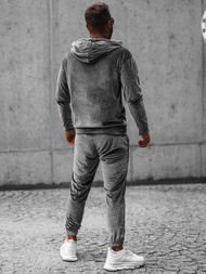 Спортивний костюм чоловічій ciрий OZONEE O/D8160/9157