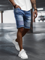 Spodenki męskie jeansowe niebieskie OZONEE NB/MP0033BZ