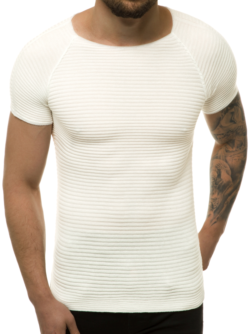 Светр чоловічій Кремові OZONEE L/2297