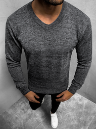 Sweter męski grafitowy OZONEE HR/1816Z