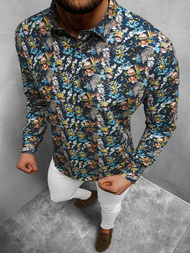 Koszula męska kolorowa OZONEE O/2022