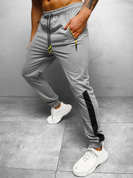 Spodnie dresowe męskie szare OZONEE JS/68K10356