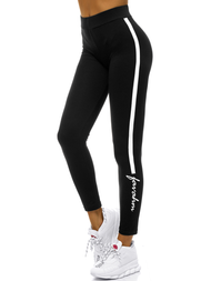 Legginsy damskie czarne OZONEE O/82338