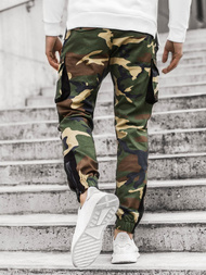 Штани чоловічі джоггери Зеленi-Моро OZONEE A/705